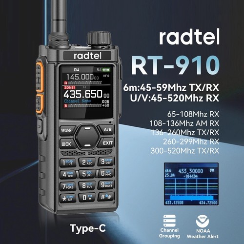Radtel 910 transmit - cb,