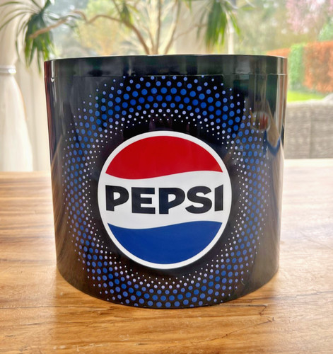 Pepsi ice bucket with lid - bucket,