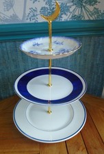 3 tier cake stand  Mismatched