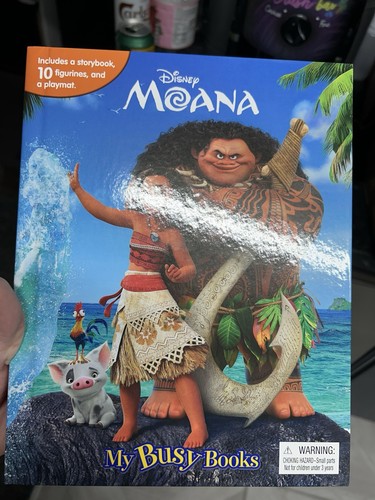 Disney moana busy - moana, books