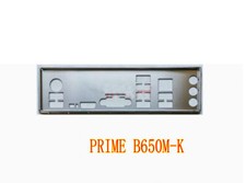 Shield I/O IO Backplate For Asus PRIME B650M-K Motherboard