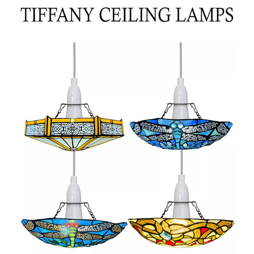 Retro tiffany style - retro, stained