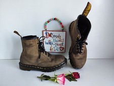 Dr Martens boots 8 eye crazy horse England vintage gaucho UK7 EU41 US9