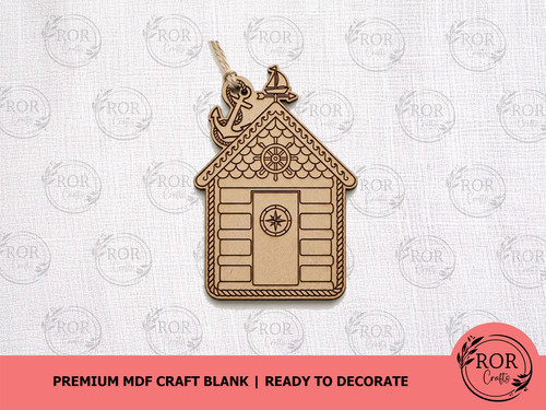 Mdf beach hut - mdf,