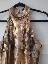 Karen Millen Gold Sequin