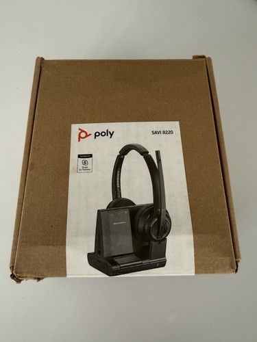 Poly savi 8220 wireless ear - wireless, on-ear