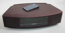 Bose Wave III Music System Limted Edition Burgundy Maroon FM CD DAB+ Remote UK