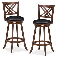 Set of 2 Bar Stools Counter