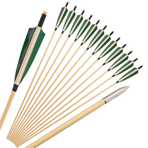 Archery wooden arrows - archery,