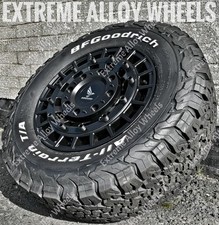 17" Black AT6 Alloy Wheels Fits Nissan Primastar 5x118 Vans + BF Goodrich Tyres