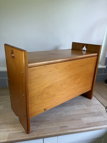 Vintage pine chest wooden - vintage,