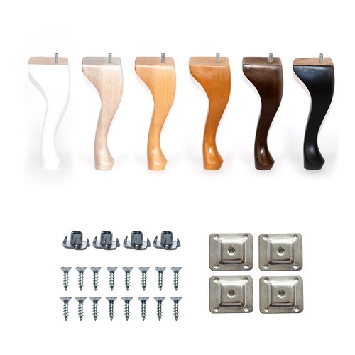 Queen anne wooden furniture - 4x,