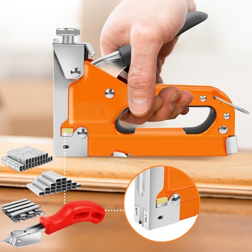 Staple gun with 3000 - 3, in
