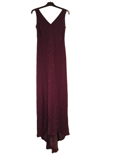 Monsoon beaded evening dress