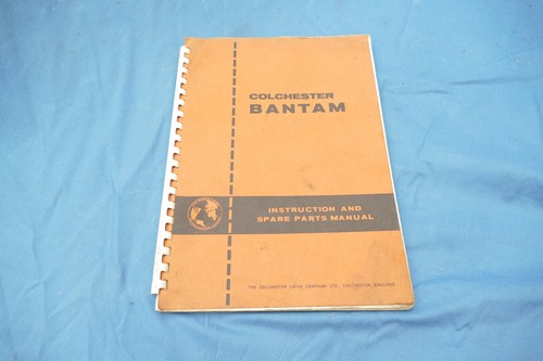 Colchester bantam lathe - colchester,