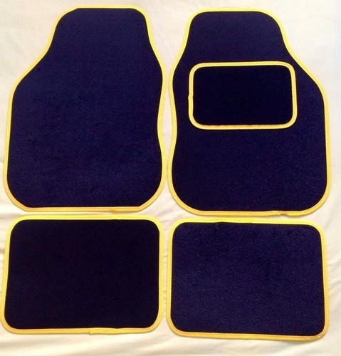 Universal car floor mats black - mats,