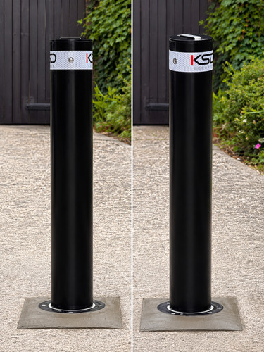Circle telescopic bollard - telescopic,