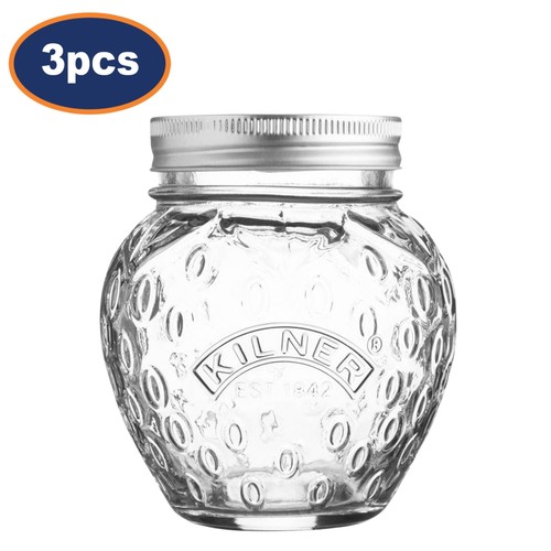 3pcs kilner 400ml screw - kilner, top