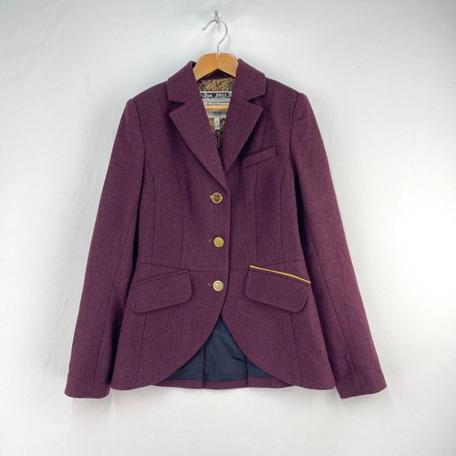 Joules tweed blazer womens - blazer,