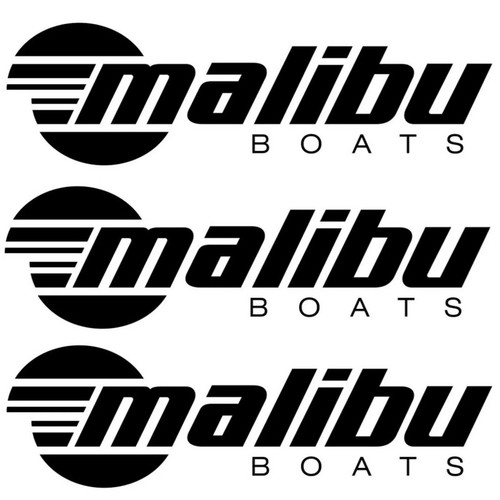 Malibu boat decals fishing - boat,
