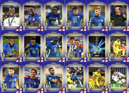 Chelsea 2021 uefa super cup - chelsea,
