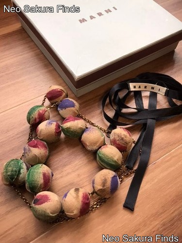 Marni long necklace free size - necklace,