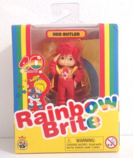 RAINBOW BRITE CheeBee 40 Years Of- RED BUTLER, Mini Collectable Figure 2.5" Tall