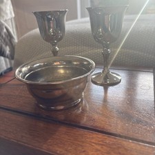 Falstaff Silver Plates Set