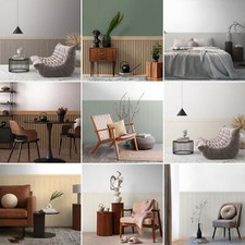 Dado Wood Slats Wallpaper