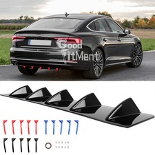 Glossy Rear Bumper Spoiler Lip