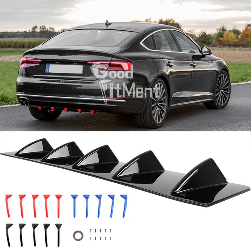 Glossy rear bumper spoiler - bumper,