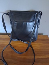 Laura Ashley Black Leather