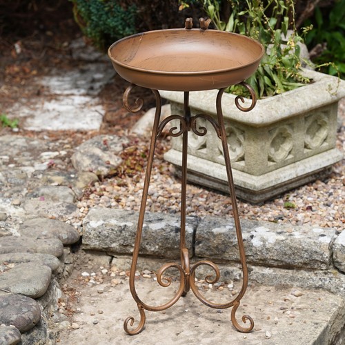 Wrought iron bird - iron,