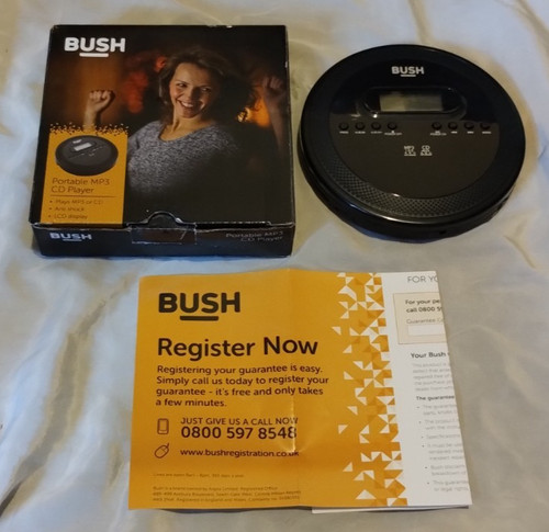 Boxed working bush portable - working,