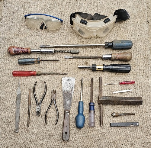 Joblot vintage tools screw - vintage,