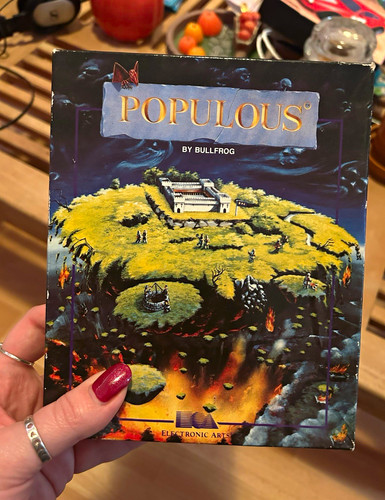 Populous for commodore amiga - populous,