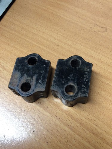 Bsa triumph front fork caps - bsa,
