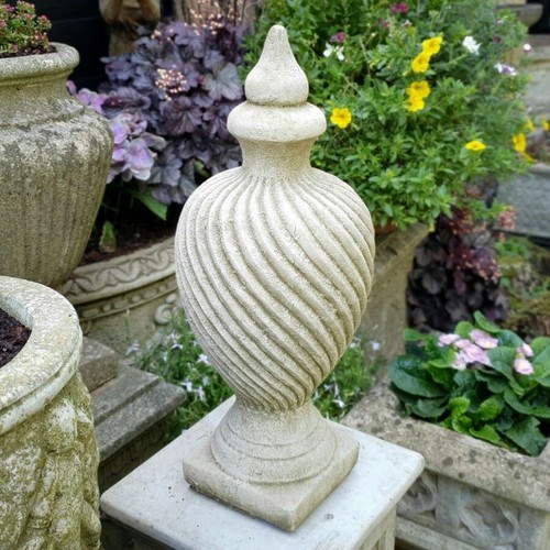 Provence finial stone - stone, |