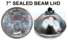 7" GENUINE SEALED BEAM HEADLIGHT HEADLAMP UNIT FOR CLASSIC CAR SB7014 LHD EURO