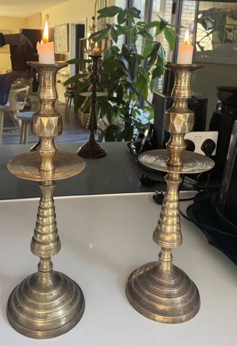 Handsome pair bohemian brass - handsome,