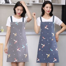 Thin Kitchen Apron Breathable Work Apron Portable Cooking Apron  Adult