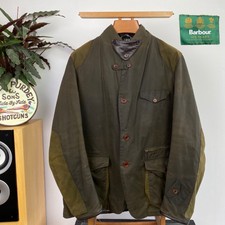 BARBOUR Icons 125 Beacon Sports Skyfall Olive Green Wax Jacket (2XL) 007 Bond