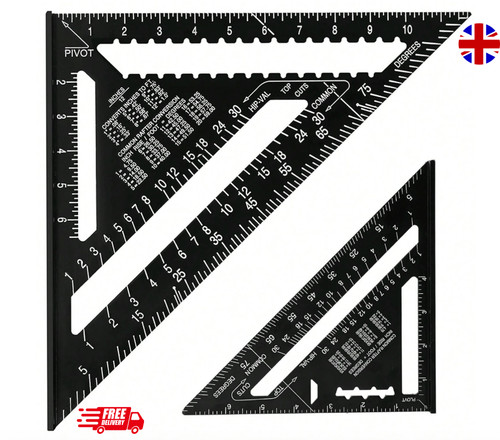 7in 12in roofing speed square - 7in/12in,