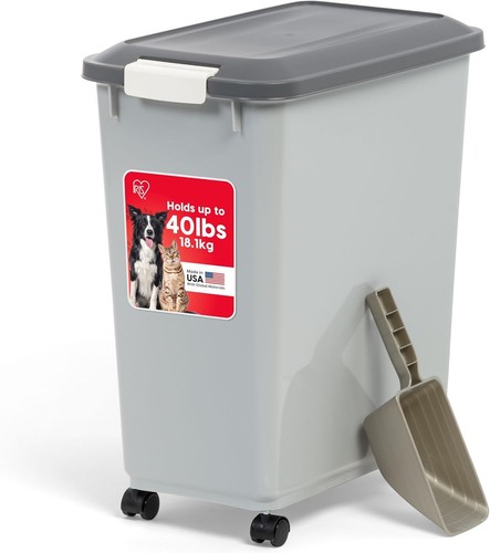 Dog food storage container - food,