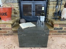 Military Pine Chest, Vintage