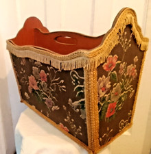 Lovely Vintage wood magazine