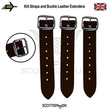 Kilt Strap Extenders – Brown