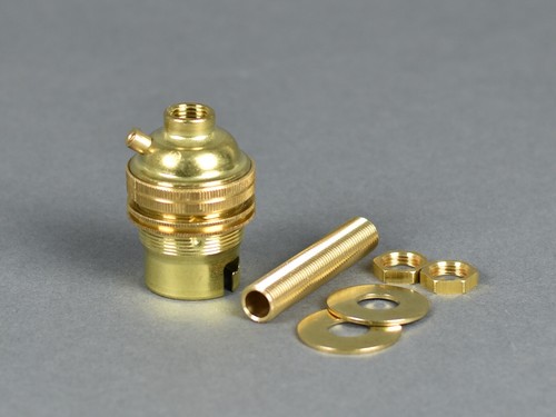 Brass lamp holder table - holder,