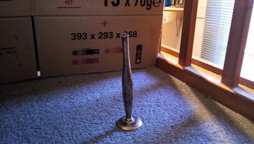 Vintage silver plated bud vase - silver,