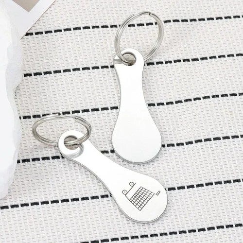 2pcs metal shopping - 1/2pcs, cart